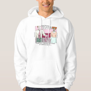Getting The Pink Slip Funny Hoodie By Rick London