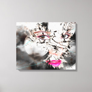 GETTING THROUGH CREATIVE ART CANVAS PRINT