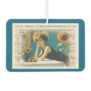Getting Through Life - Funny Air Freshener