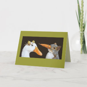 Getting to know you card