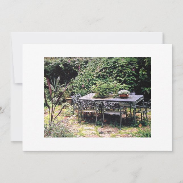 GETTING TOGETHER FOR AN OUTDOOR GATHERING INVITE (Front)