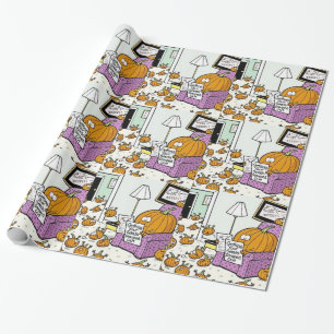 Getting Your Seeds Scooped Out Wrapping Paper