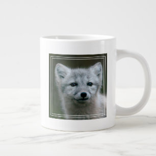 Getty Images   Arctic Fox Kit Large Coffee Mug