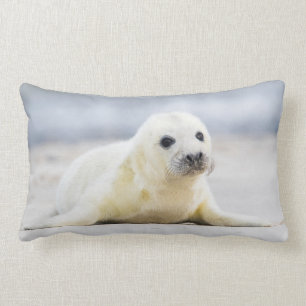 Getty Images   Baby Seal Lumbar Pillow
