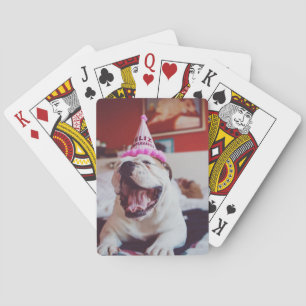 Getty Images   British Bulldog Playing Cards
