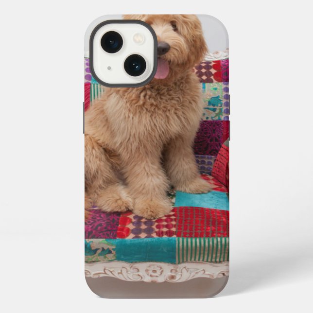Getty Images | Cute Goldendoodle iPhone Case (Back)