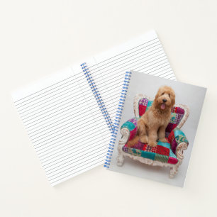 Getty Images   Cute Goldendoodle Notebook