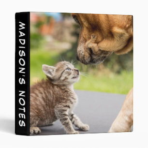 Getty Images   Dog & Cat In Love Binder
