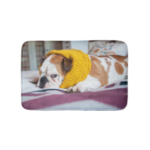 Getty Images   English Bulldog Bath Mat