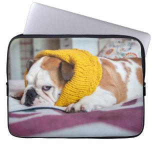 Getty Images   English Bulldog Laptop Sleeve