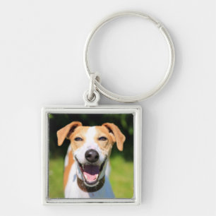 Getty Images   Laughing Dog Keychain