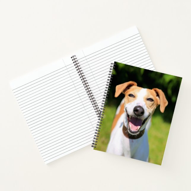 Getty Images | Laughing Dog Notebook (Inside)