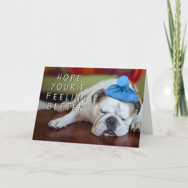 Getty Images | Sick Young Puppy Card (Front)