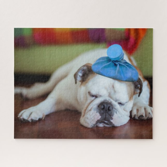 Getty Images | Sick Young Puppy Jigsaw Puzzle (Horizontal)