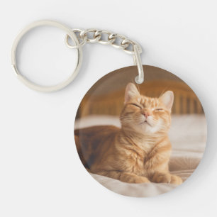 Getty Images   Sleepy Cat Keychain