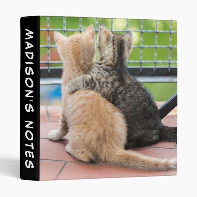 Getty Images | Two Kittens on a Balcony Binder (Front/Spine)