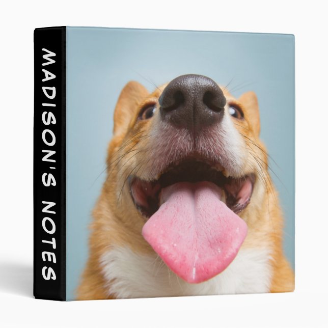 Getty Images | Very Happy Corgi Binder (Front/Spine)