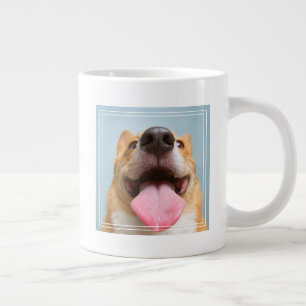 Getty Images Very Happy Corgi Large Coffee Mug