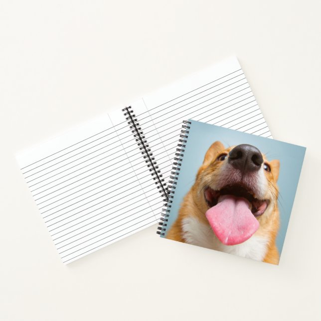 Getty Images | Very Happy Corgi Notebook (Inside)