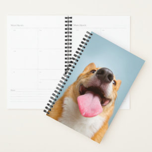 Getty Images Very Happy Corgi Planner
