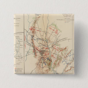 Gettysburg 2 Inch Square Button