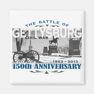 Gettysburg Battle 150 Anniversary Magnet