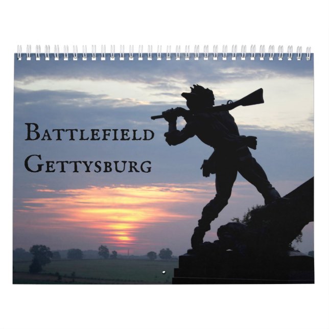Gettysburg Battlefield Calendar (Cover)