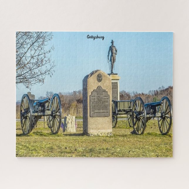 Gettysburg Battlefield. Jigsaw Puzzle (Horizontal)