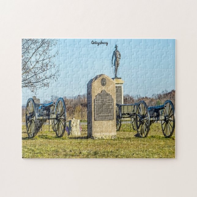 Gettysburg Battlefield. Jigsaw Puzzle (Horizontal)