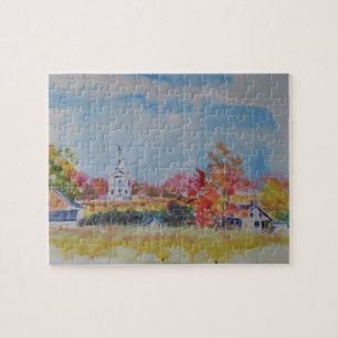 Gettysburg Battlefield Landscape / Larry Lerew Jigsaw Puzzle