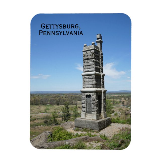 Gettysburg Battlefield Magnet (Vertical)