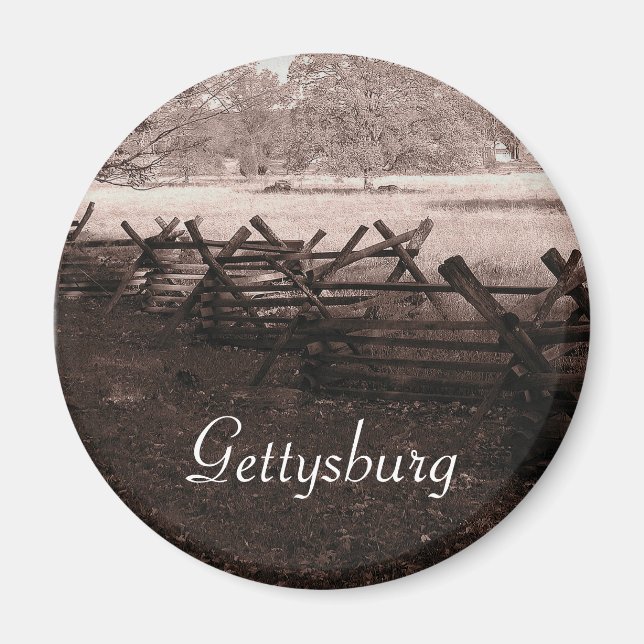 Gettysburg - Battlefield Magnet #3 (Front)