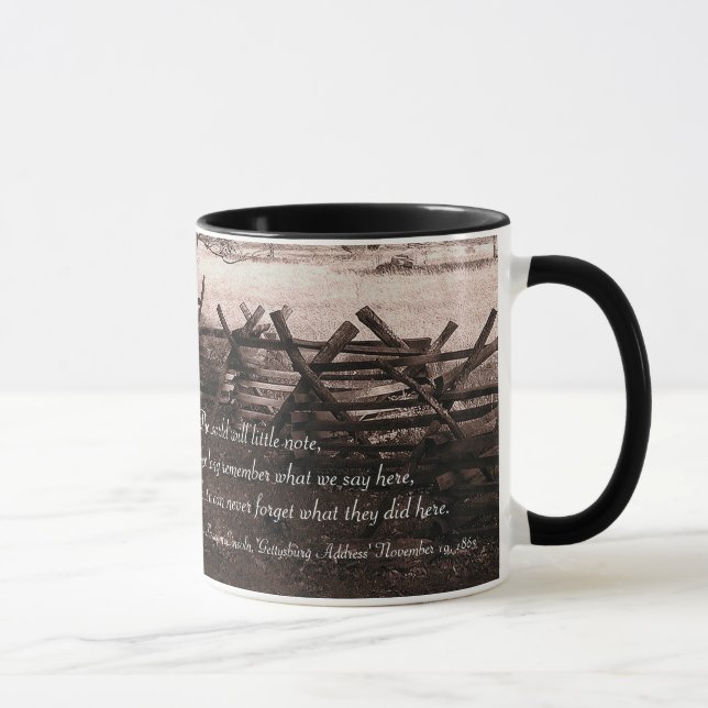Gettysburg - Battlefield Mug #2 (Right)