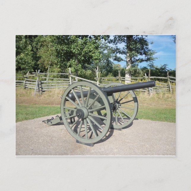 Gettysburg Canon Postcard (Front)
