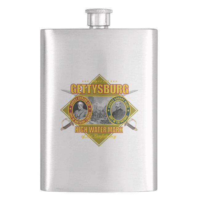 Gettysburg Hip Flask (Front)