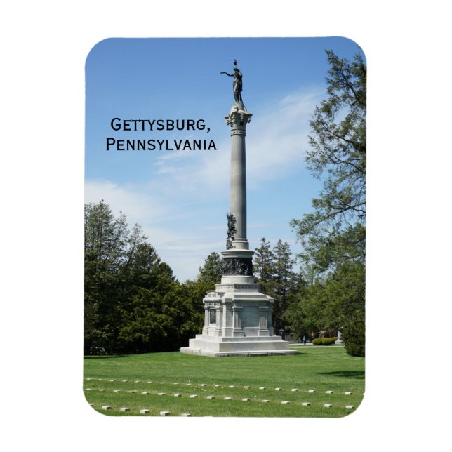 Gettysburg National Cemetery Magnet (Vertical)