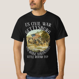 GETTYSBURG US CIVIL WAR 20TH MAINE VOLUNTEERS T-Shirt