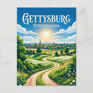 Gettysburg USA Postcard