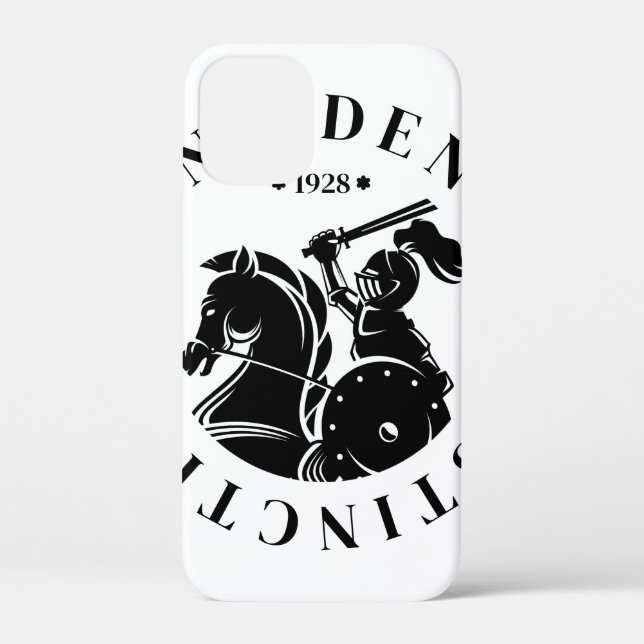 GEUEE Vintage Knight Series Case-Mate iPhone Case (Back)