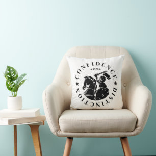 GEUEE Vintage Knight Series Throw Pillow