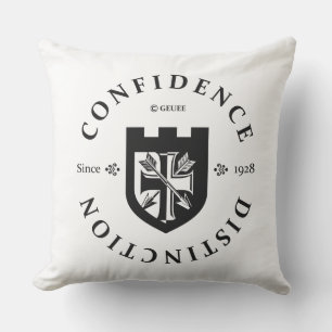 GEUEE Vintage Knight Series Throw Pillow