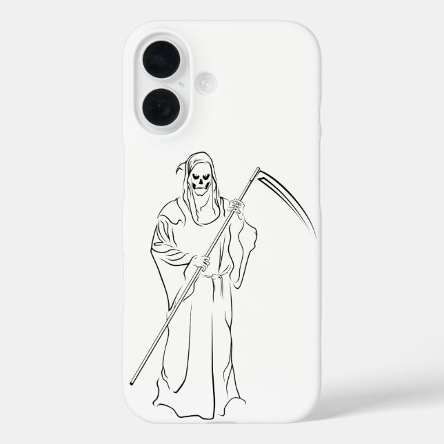 Gevatter/Godfather/Grim Case-Mate iPhone Case (Back)