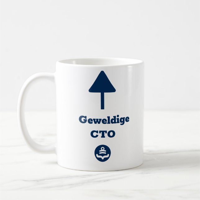 Geweldige CTO Koffiemok Coffee Mug (Left)