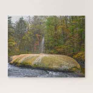 Geyser Island Spouter, Saratoga Springs, New York Jigsaw Puzzle