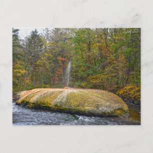 Geyser Island Spouter, Saratoga Springs, New York Postcard