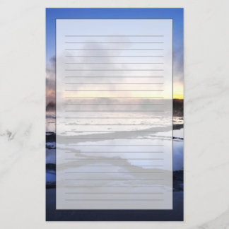 Geyser Smoke at Sunset Stationery