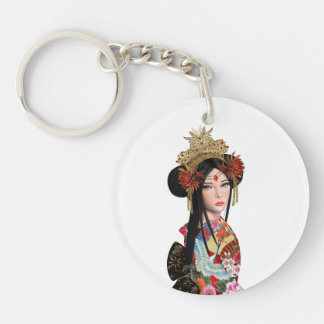 Geysha Keychain