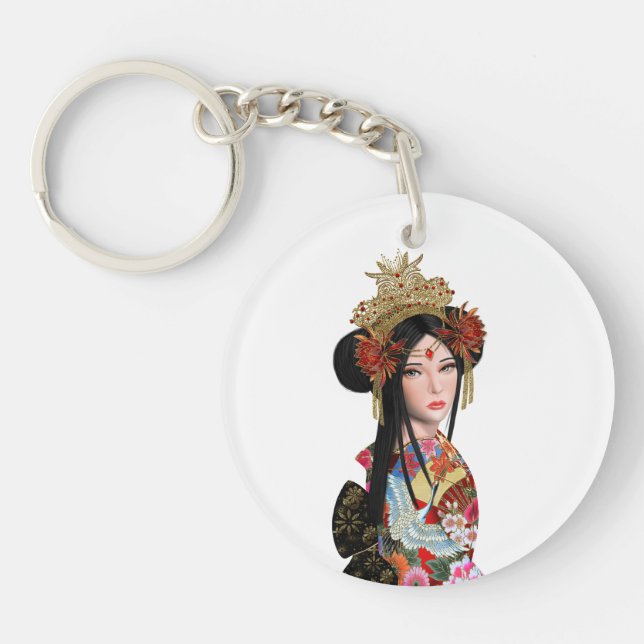 Geysha Keychain (Front)