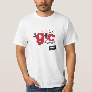 GFC - La vie par le T-shirt de blanc de couleurs