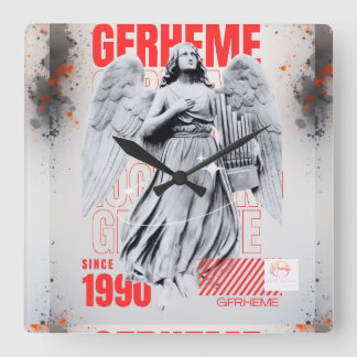 Gfrheme 1999 T-Shirt Square Wall Clock